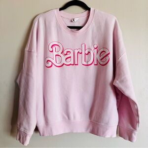 Pink Barbie Logo Sweatshirt